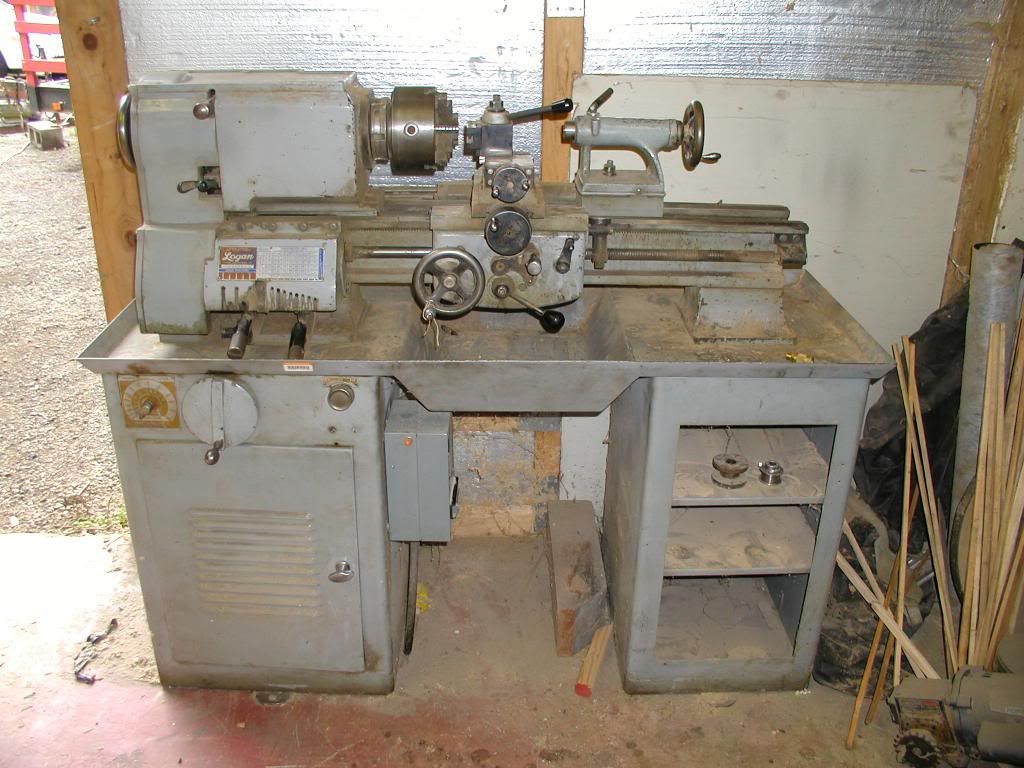 Logan Metal Lathe Flat Belt Question Smokstak® Antique Engine Community*